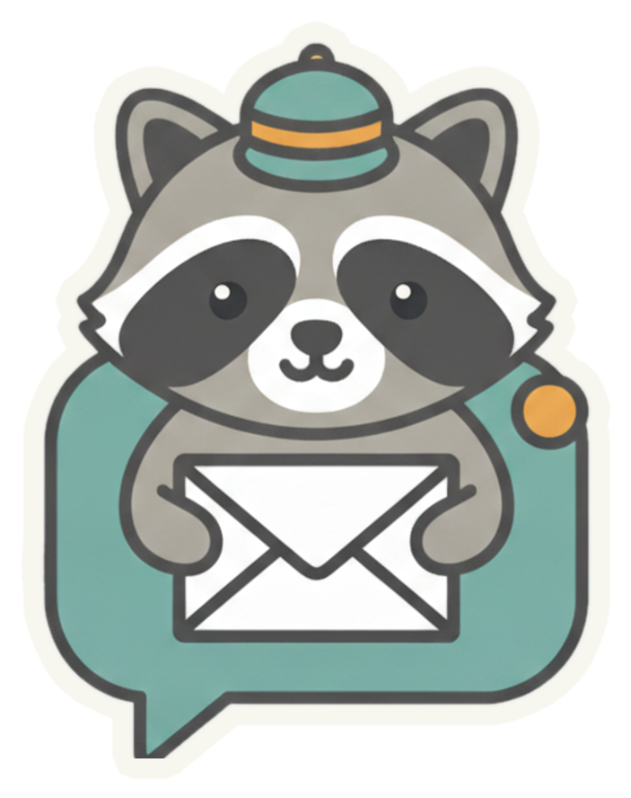 Raccourier mascot